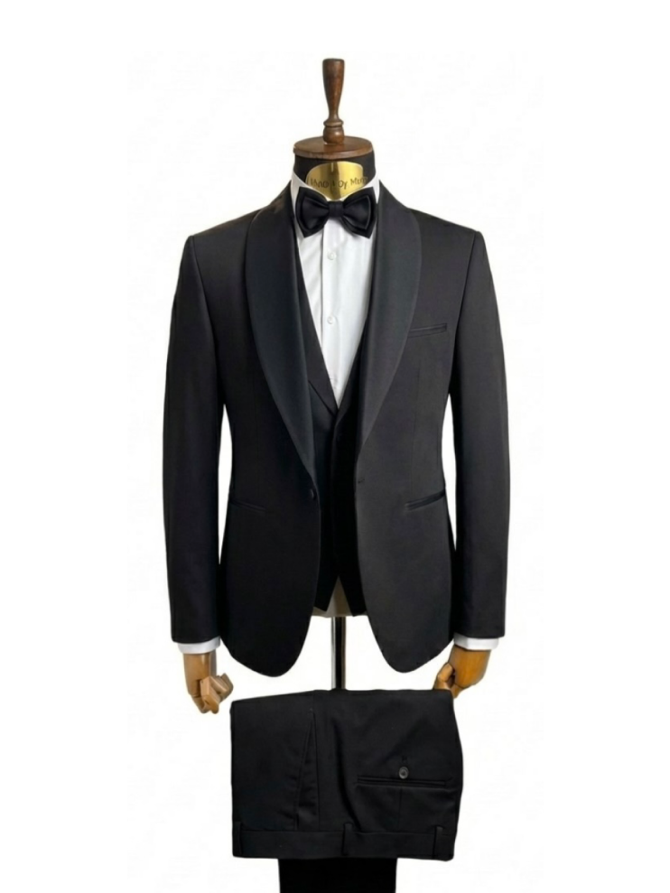 Смокинг MAZALTOVMAN 3-ка Черный линейка премиум