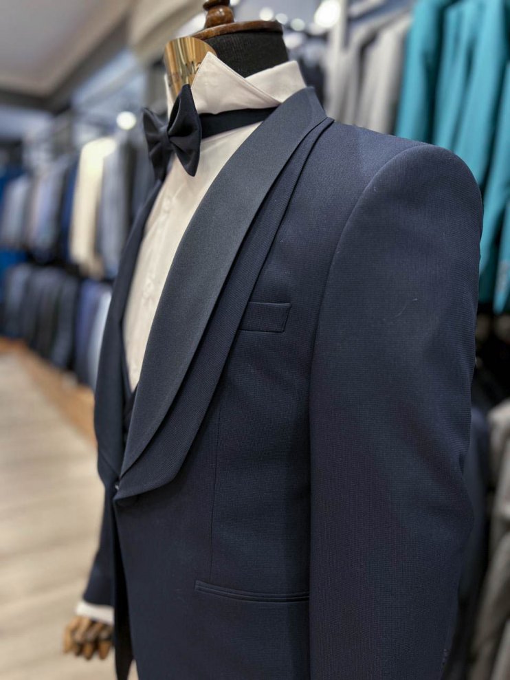 Смокинг MAZALTOVMAN 3-ка Синий премиум