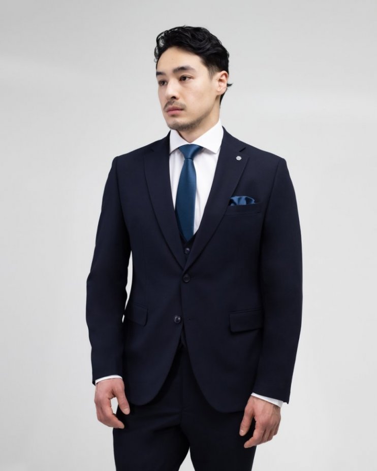 Свадебный костюм 3-ка MAZALTOVMAN синий