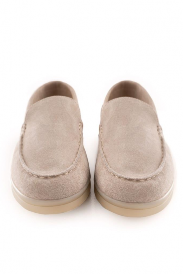 Лоферы MAZALTOVMAN Бежевые из замши