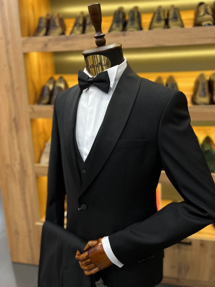 Смокинг MAZALTOVMAN 3-ка черный