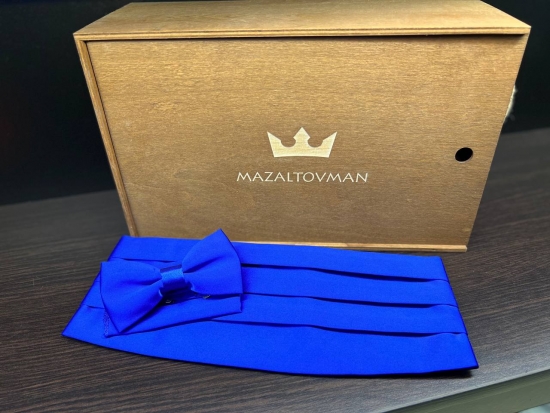 Пояс кушак Синий